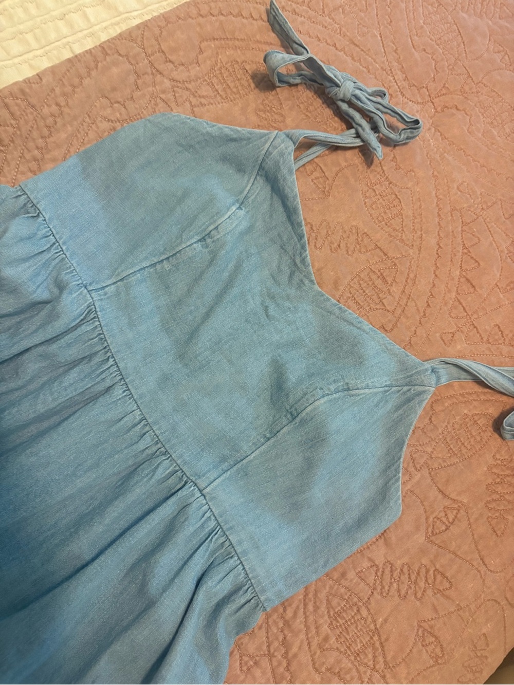 Old Navy Denim Dress. Sz small - Picture 3 of 5